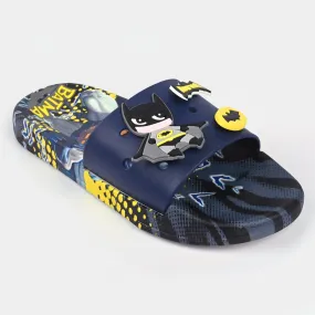 Character Boys Slippers -Black