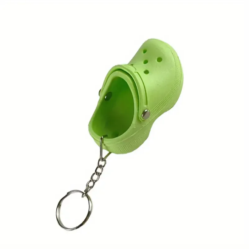 Cute Croc Dupe Keychain - Croc Slippers Keychain, Backpack Charm & More!