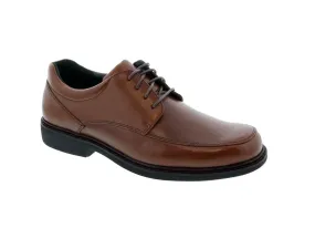 Drew Park Men's Dress Shoe In Brown Leather