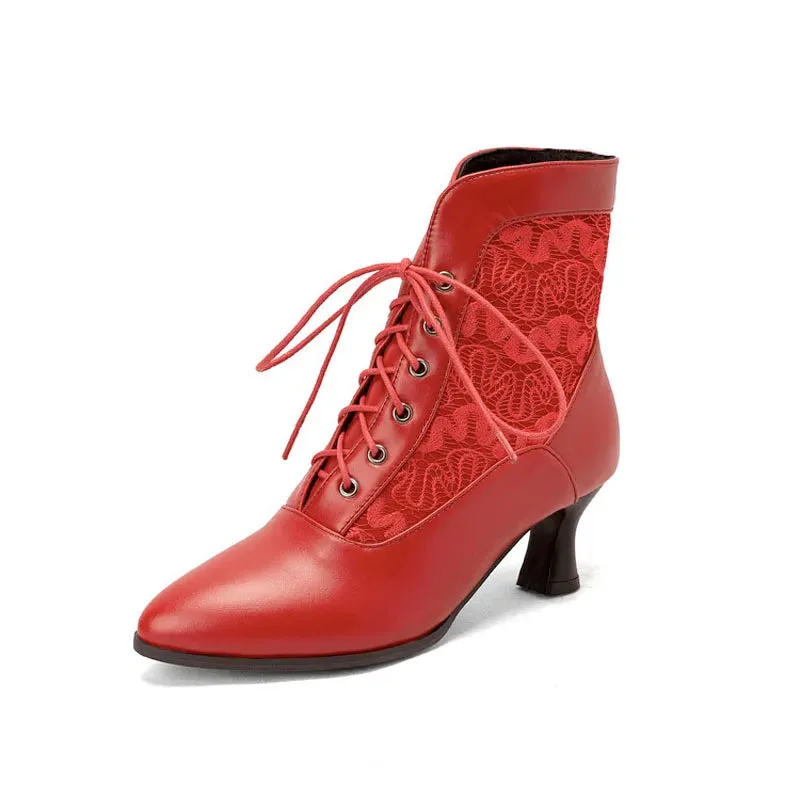 Elegant Pointed Toe Women's Boots