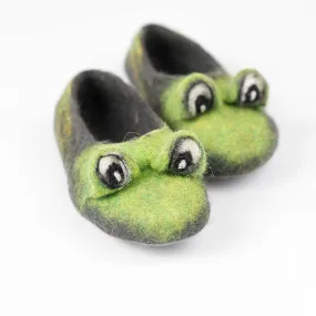 Green Frog slippers Youth (Eu 30/39)