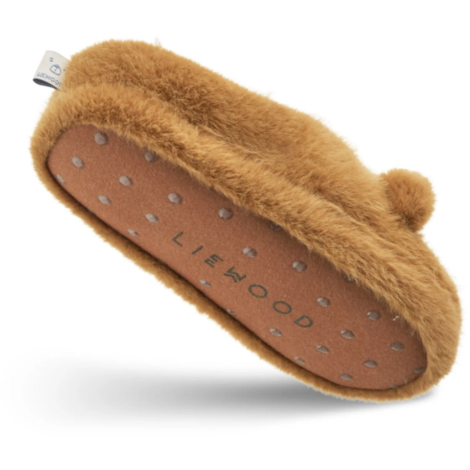 LieWood Golden Caramel Aviaja Bear Slippers