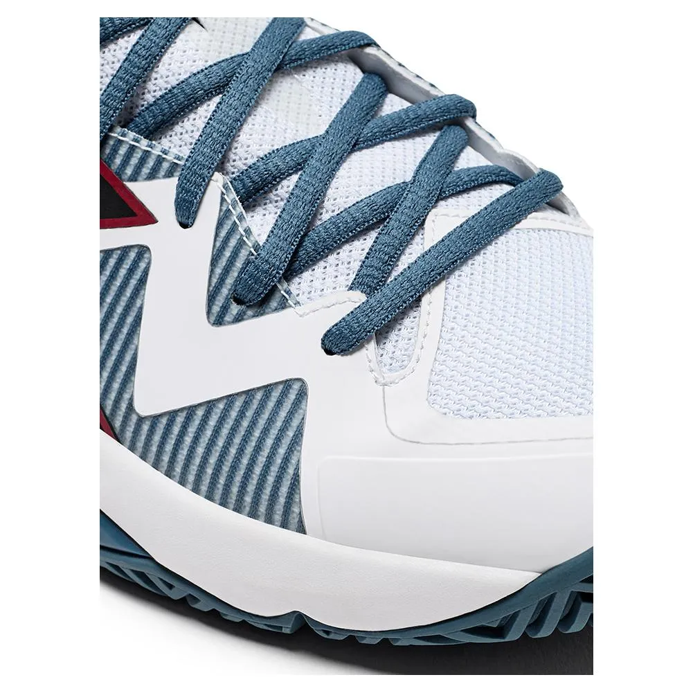 Men's B.Icon 2 AG Tennis Shoes White and Oceanview