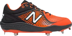 New Balance Fresh Foam 3000v5 'Black Orange' Cleats, orange