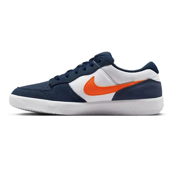 NIKE SB FORCE 58 MIDNIGHT NAVY/WHITE/DIFFUSED BLUE/SAFETY ORANGE