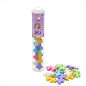 Plus Plus 15 Piece Big Pastel Mix Jigsaw Tube